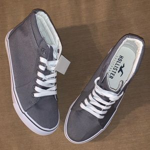 *LOWEST PRICE* Grey Women’s Hollister High Top